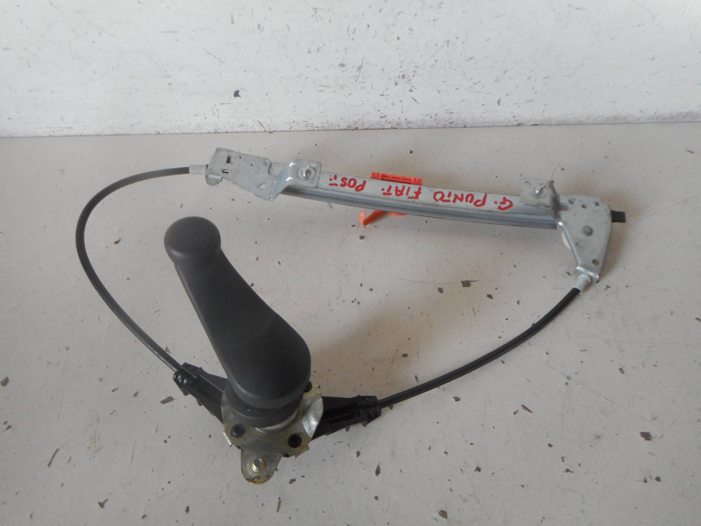 Alzacristallo porta post. sx.